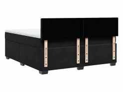 Clicnbuy Somier - 180X200Cm|Cama box spring con colchón terciopelo 180x200 cm