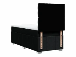 Cama box spring con colchón tela 90x190 cm^Clicnbuy New