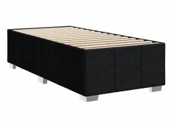 Cama box spring con colchón tela 90x190 cm^Clicnbuy New
