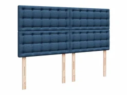 Cama box spring con colchón tela 200x200 cm^Clicnbuy Discount