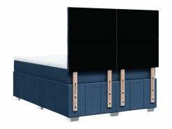 Clicnbuy Somier - 160X200Cm|Cama box spring con colchón tela 160x200 cm