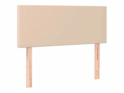 Cama box spring con colchón cuero sintético capuchino 120x190cm^Clicnbuy Clearance