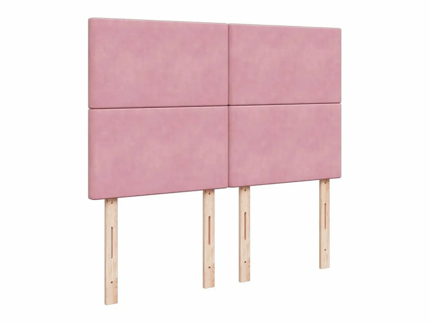 Cama box spring con colchón terciopelo 160x200 cm^Clicnbuy Sale