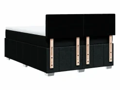 Clicnbuy Somier - 160X200Cm|Cama box spring con colchón tela 160x200 cm