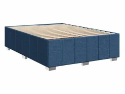 Cama box spring con colchón tela 160x200 cm^Clicnbuy Best