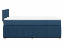 Clicnbuy Base De Cama De Láminas|Somier - 90X190Cm|Cama box spring con colchón tela 90x190 cm