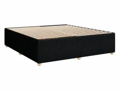 Clicnbuy Somier - 180X200Cm|Cama box spring con colchón tela 180x200 cm