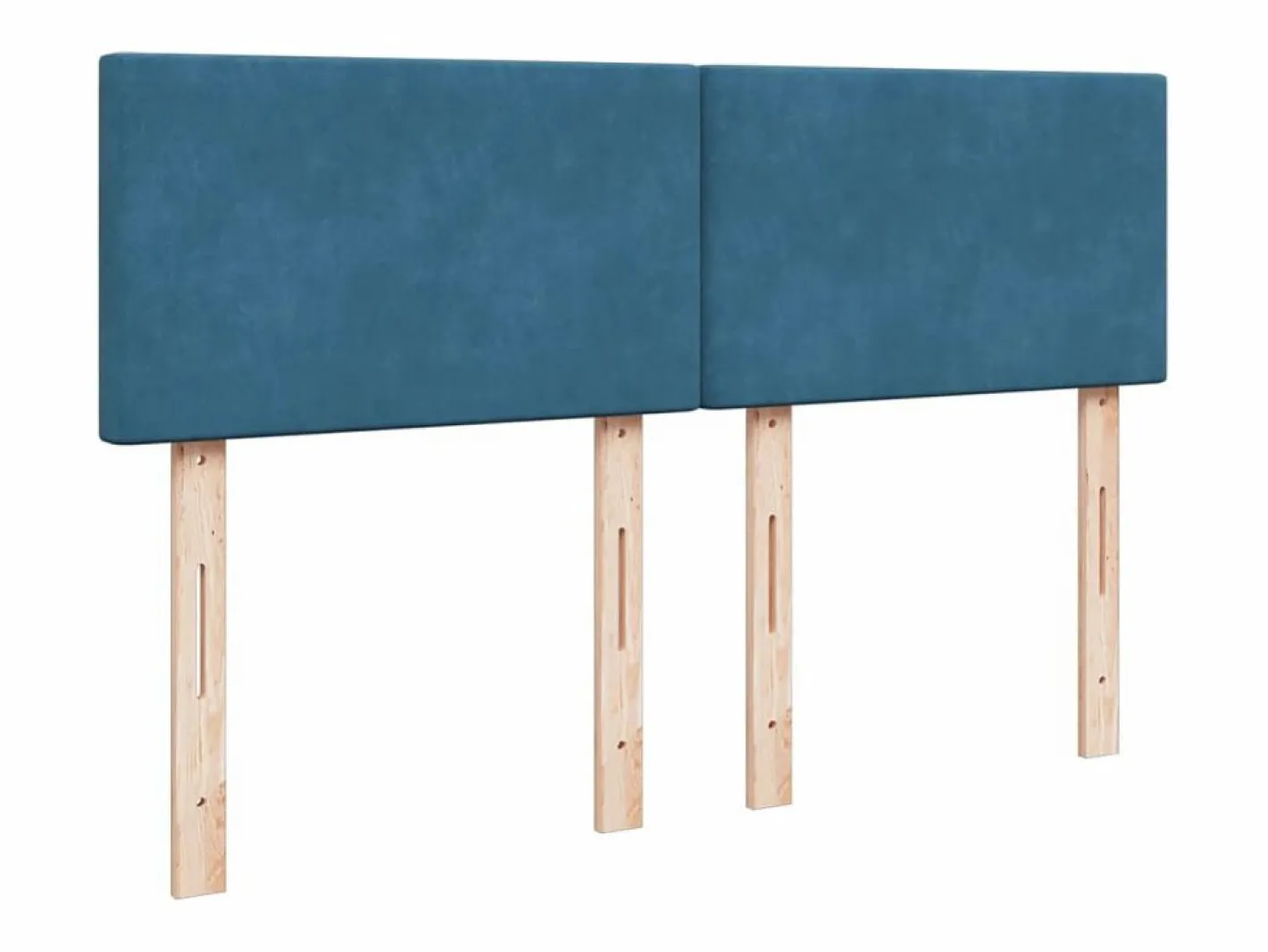 Cama box spring con colchón terciopelo 140x200 cm^Clicnbuy Online