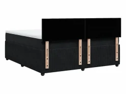 Clicnbuy Somier - 180X200Cm|Cama box spring con colchón terciopelo 180x200 cm