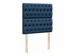 Cama box spring con colchón tela 100x200 cm^Clicnbuy Discount