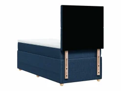 Cama box spring con colchón tela 90x190 cm^Clicnbuy Clearance