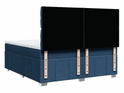 Clicnbuy Base De Cama De Láminas|Cama box spring con colchón tela 200x200 cm