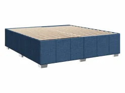 Clicnbuy Base De Cama De Láminas|Cama box spring con colchón tela 200x200 cm