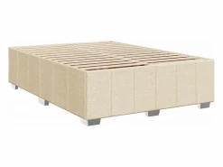 Clicnbuy Somier - 160X200Cm|Cama box spring con colchón tela color 160x200 cm