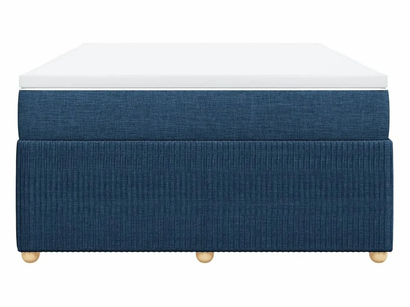 Cama box spring con colchón tela 160x200 cm^Clicnbuy Hot
