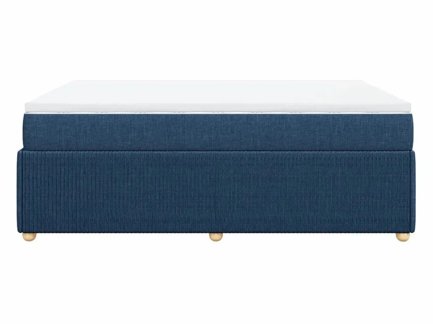 Cama box spring con colchón tela 160x200 cm^Clicnbuy Hot