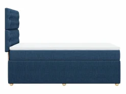 Cama box spring con colchón tela 90x190 cm^Clicnbuy Online