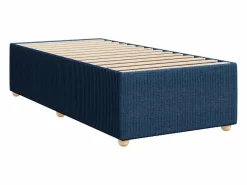 Cama box spring con colchón tela 90x190 cm^Clicnbuy Online