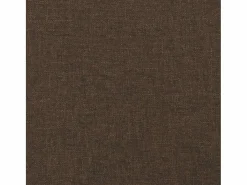 Clicnbuy Cama box spring con colchón y LED tela marrón oscuro 120x190 cm Hot