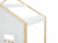 Vente-unique Cama Montessori|Cama Infantil|Cama cabaña 90 x 190 cm con cajón de pino y mdf y natural - RINELYA