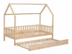 Happy Garden Cama Montessori|Cama cabaña nido para niños 190x90cm de madera MARCEAU
