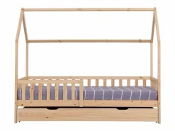 Happy Garden Cama Montessori|Cama cabaña nido para niños 190x90cm de madera MARCEAU