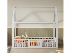 Cama cabina para niños - 140x200cm - madera maciza -^ModernLuxe Hot