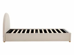 Vente-unique Cama Terciopelo|Cama canapé 90 x 190 cm en terciopelo acanalado color - LIRIMO