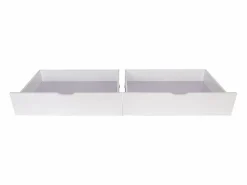 Cama Montessori|Cama casita con barandilla + 2 cajones madera 90x190cm