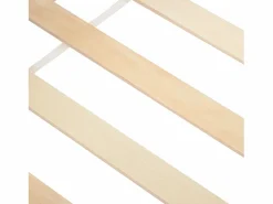 ModernLuxe Cama Montessori|Cama casita infantil 90×200 cm - en madera maciza + MDF - con protección anti-caídas y somier de láminas -