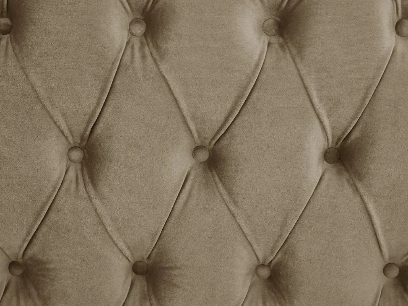 Cama Chesterfield Queen Size con almacenaje en terciopelo gris + colchón - DULENI^Vente-unique Best