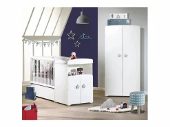 Cama combinada convertible de 120x60 a 90x190^