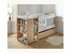 Sauthon Cama combinada 120x60cm convertible en 90x190cm Blanco