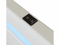 Cama Con Canapé|Cama Con Almacenaje|Cama con almacenaje 160x200 cm - Cama doble con USB, luz LED y reproductor Bluetooth - PU - sin colchón