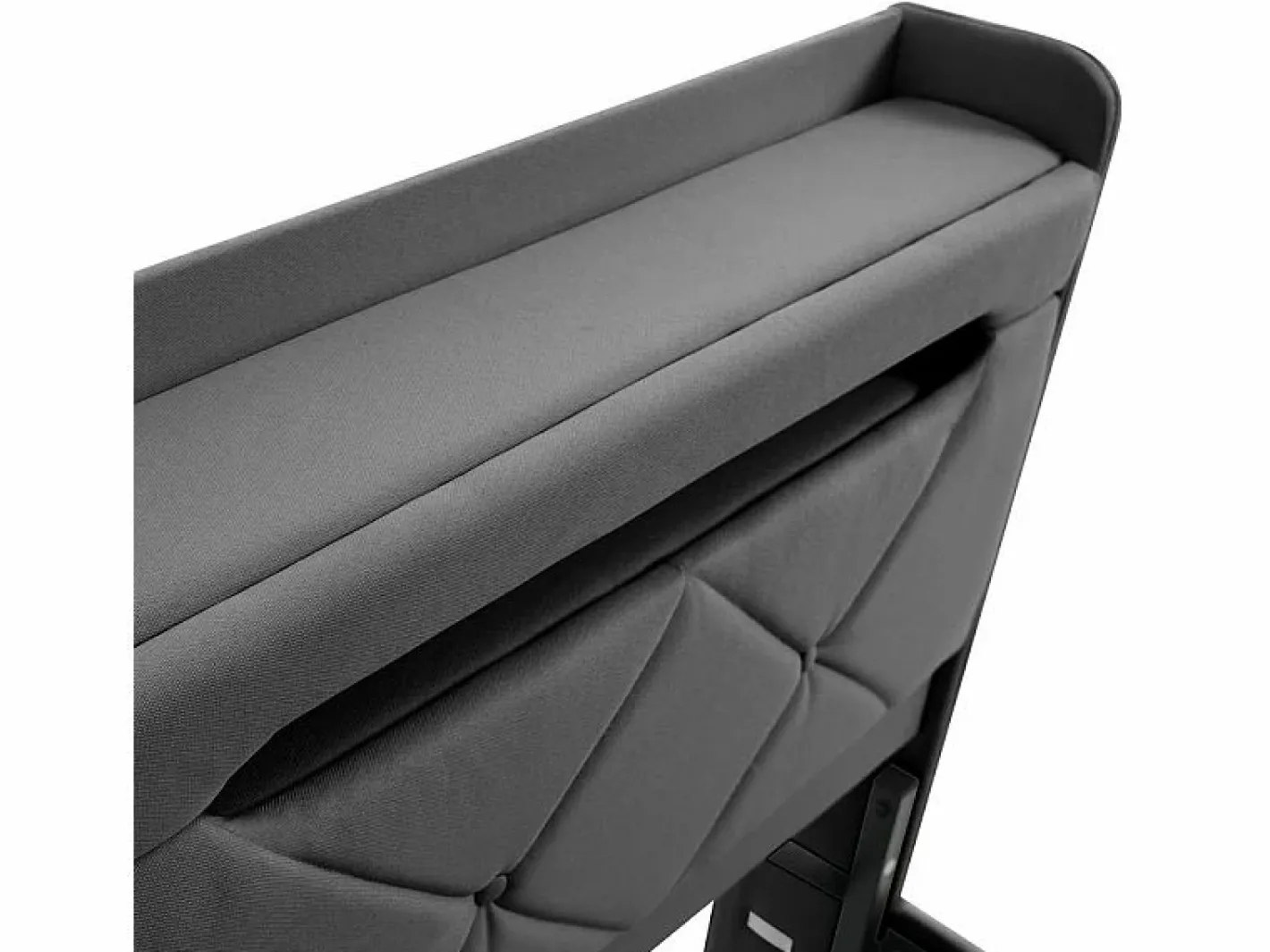 Cama con almacenaje 160x200 cm en lino , con LED, cabecero con almacenamiento con USB y puerto Type C^DripeX Outlet