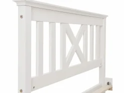 Merax Cama Infantil|Cama con cabecero - 90 x 200 cm - pino - somier -