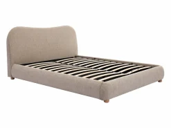 Cama con cajón 140 x 190 cm en tela color - VANARI^Vente-unique New
