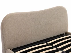 Cama con cajón 140 x 190 cm en tela color - VANARI^Vente-unique New