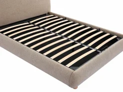 Cama con cajón 140 x 190 cm en tela color - VANARI^Vente-unique New