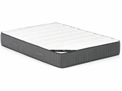 Vente-unique Cama Terciopelo|Cama con cajones en terciopelo 160 x 200 cm + colchón LEOPOLD