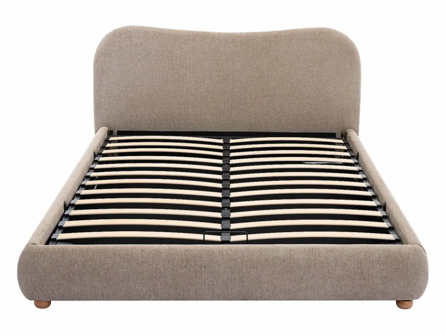 Vente-unique Cama Con Canapé|Cama con canapé 140 x 190 cm en tela color + colchón - VANARI