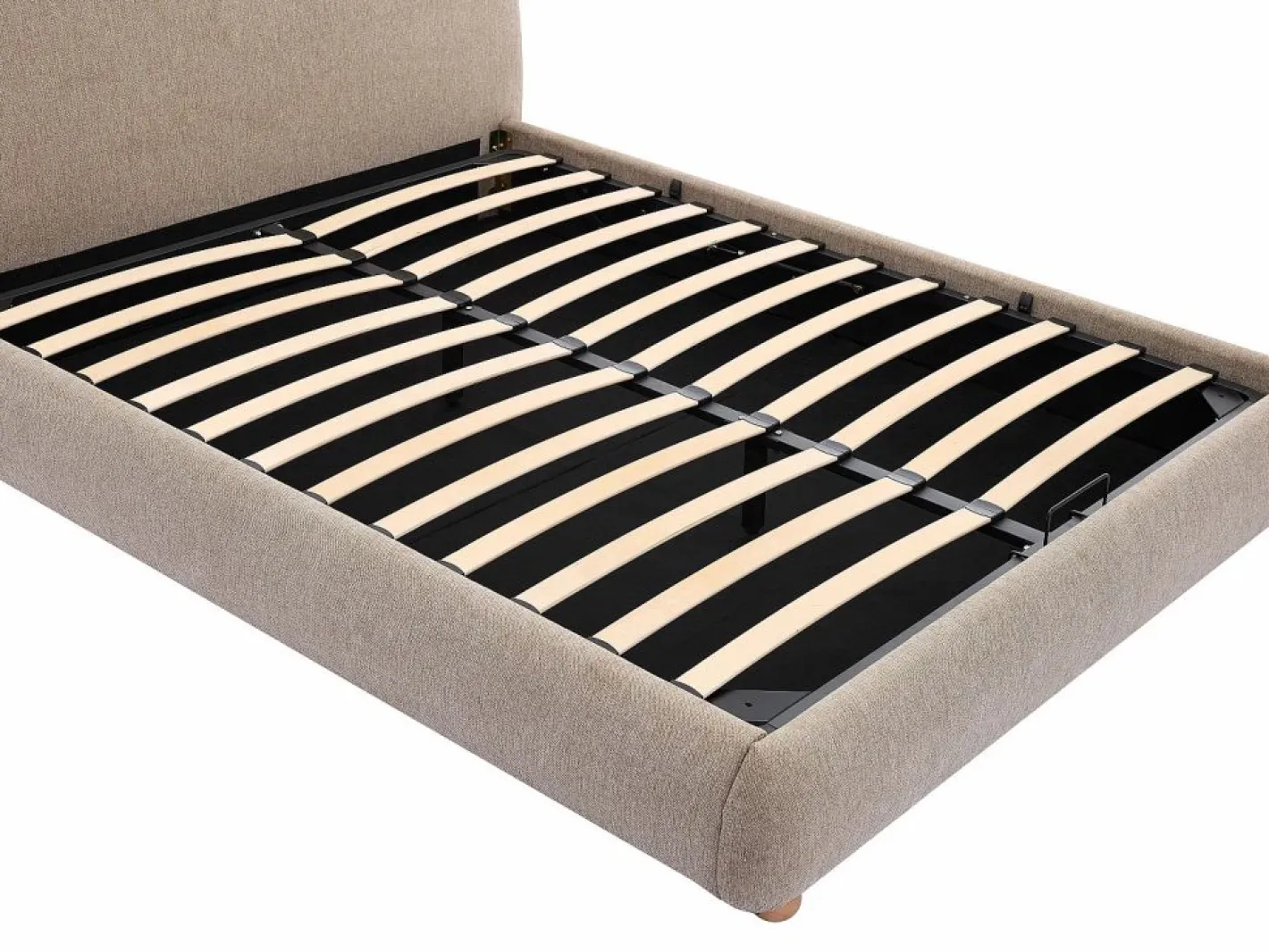 Vente-unique Cama Con Canapé|Cama con canapé 140 x 190 cm en tela color + colchón - VANARI