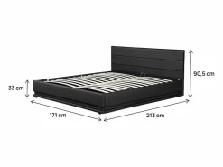Habitat et jardin Cama Con Canapé|Cama con LED 