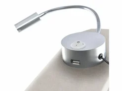Merax Cama Con Canapé|Cama contenedor 140 x 200 cm con cabecero - tela de lino - USB + lámpara de lectura -