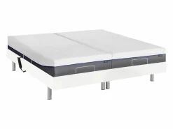 Cama de relax, bloques de viscoelástica HESIODE - 2 x 80 x 200 cm^Ysmée Clearance