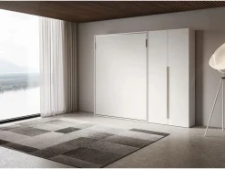 Cama doble escamoteable vertical Versia 160 con armario derecho 2 puertas^ITAMOBY Hot