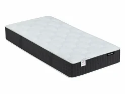 Ysmée Colchón Relax|Colchón Muelles Ensacados|Cama eléctrica de relax decorativa somier colchón de espuma viscoelástica 2x80x200cm Tela Beige MENASINA