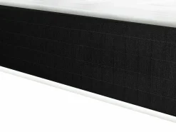 Ysmée Colchón Relax|Colchón Muelles Ensacados|Cama eléctrica de relax decorativa somier colchón de espuma viscoelástica 2x80x200cm Tela Beige MENASINA