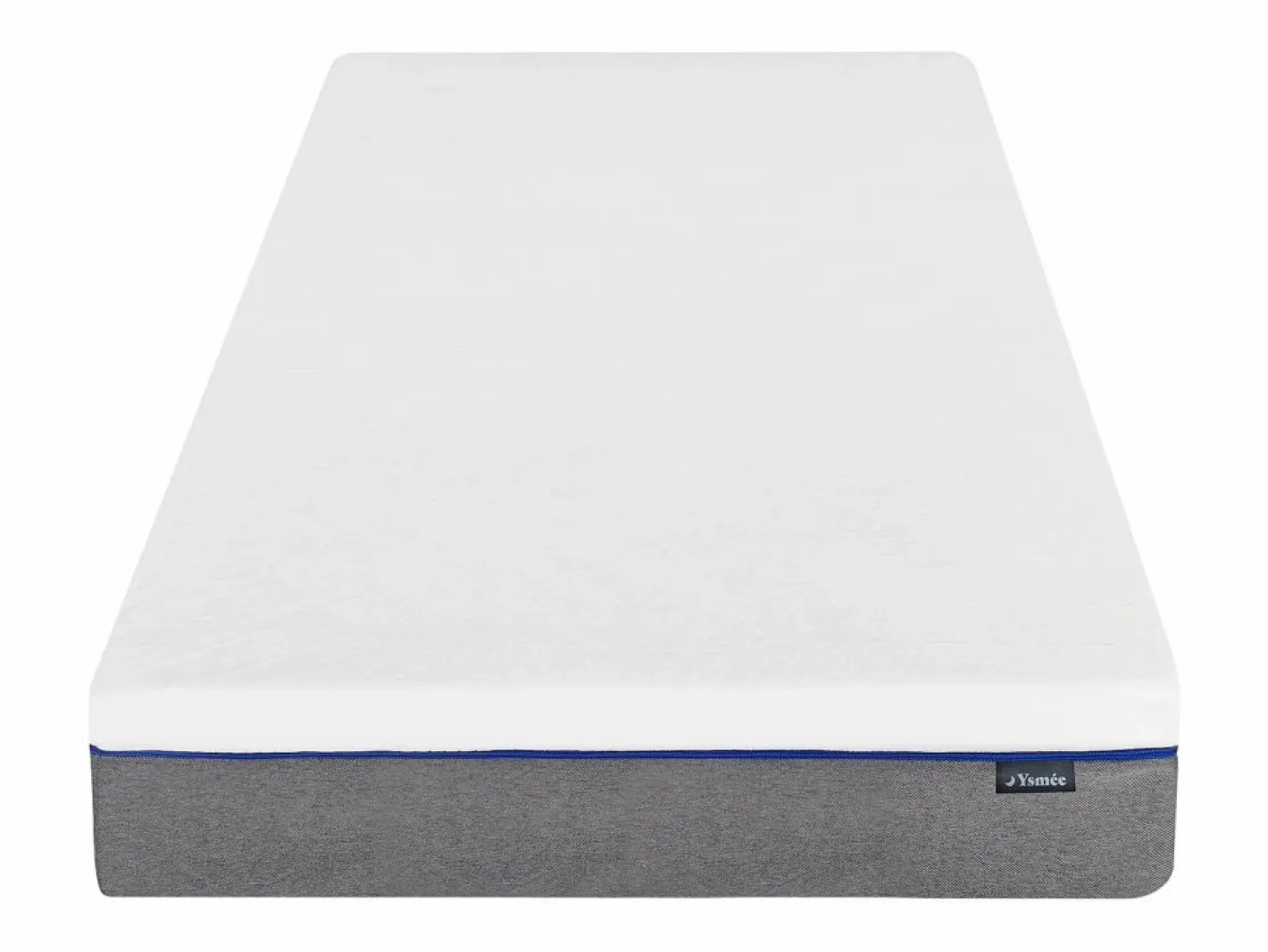 Ysmée Cama eléctrica de relax, espuma viscoelástica HESIODE - 2 x 90 x 200 cm Negro Clearance