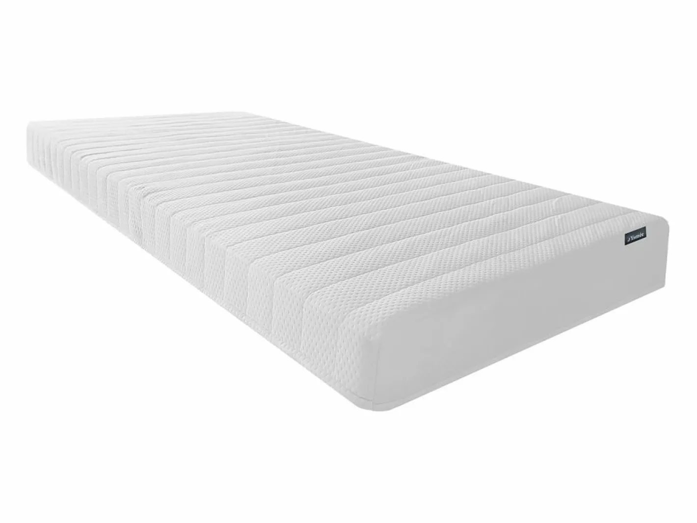 Ysmée Cama eléctrica de terminales - colchón látex - ETHER de Color natural claro Best